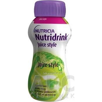 Nutridrink Juice Style s jablkovou príchuťou 24 x 200 ml
