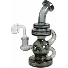 BLAZE Recycle Bong s difúzorom a bangerom 20,5 cm Morská zelená
