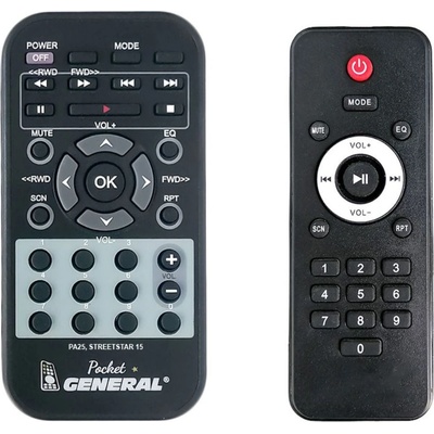 GENERAL AUNA Streetstar 15 - дистанционно управление дубликат (Streetstar 15)