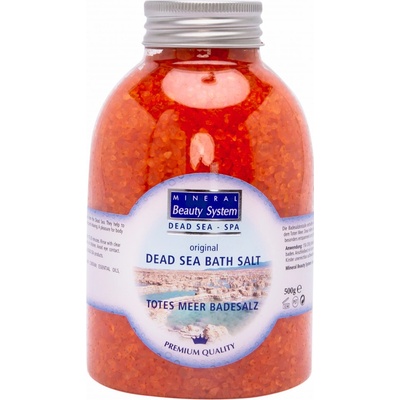 Mineral Beauty System soľ z Mŕtveho mora Pomaranč 500 g