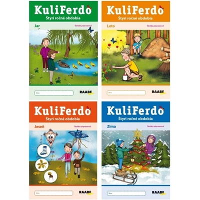 Kuliferdo - štyri ročné obdobia ( sada 4 ks)