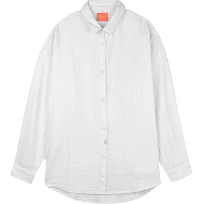 Oxbow Дамска риза с копчета Oxbow Women's Domingo Long Sleeves Shirt - Blanc (133-1375-0112)