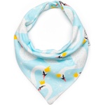 Kiki Bibs Лигавник-шал Kiki Bibs - Лебеди (270) - baby