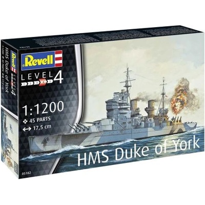Revell Plastic ModelKit кораб 05182 - HMS Duke of York (1: 1200)