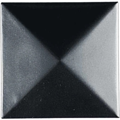 Ocelová čtvercová krytka na sloupek 150x150mm