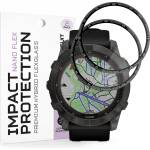 Techsuit Протектор за Garmin Fenix 7X - Nano Flex (2 pack) - Techsuit - Черен