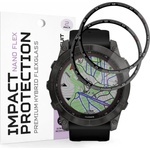 Techsuit Протектор за Garmin Fenix 7X - Nano Flex (2 pack) - Techsuit - Черен