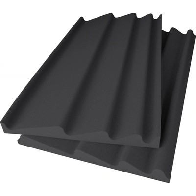 Mega Acoustic WAVE Panel AB 120x60 Dark Gray