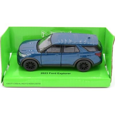 Welly Ford Explorer 2023 tmavě modrá 1:34