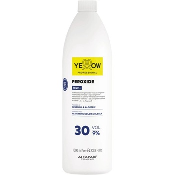Yellow Professional Tech+ Peroxide 1000 ml окислителен крем 30 Vol. 9%