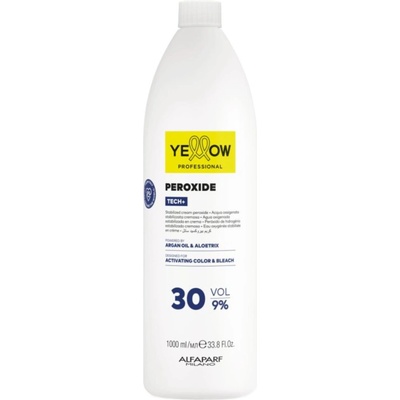 Yellow Professional Tech+ Peroxide 1000 ml окислителен крем 30 Vol. 9%