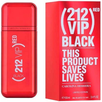 Carolina Herrera 212 VIP Black Red parfémovaná voda pánská 100 ml tester