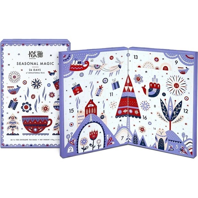Adventní kalendář JAFTEA Seasonal Magic, 24x4g