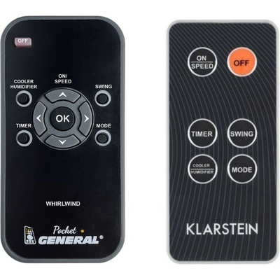General KLARSTEIN Whirlwind, 10029327, 10029328, 10031487 - Вентилатор за таван дистанционно управление дубликат (Whirlwind, 10029327, 10029328, 10031487)
