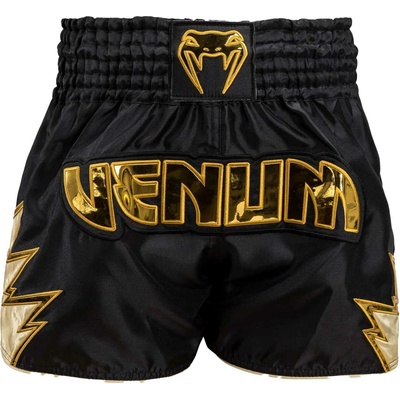 Venum INFERNO MUAY THAI SHORTS čierna zlatá