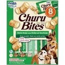 Pamlsky pro psy Inaba Churu Bites dog snack kuře tuňák a hřebenatka 8 x 12 g