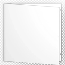 Ventishop revizné dvierka kovové 500x500 mm bílá