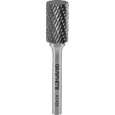 Graphite Karbidová rotační fréza HM, typ A (válcová), 14 x 25 mm, stopka 6 x 45 mm
