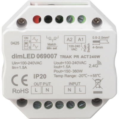 T-LED, Stmívač dimLED TRIAK PR ACT240W