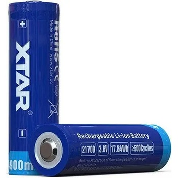 XTAR Акумулаторна батерия XTAR LiIon 21700 3, 7V 4900mAh (XTAR-BL-21700-4900)