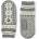Hestra Детски ръкавици Hestra Kid's Nordic Junior Mitt Gloves - Grey / Offwhite - размер 5 (EU) (202-4999-0113)