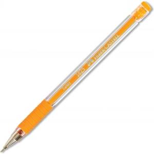 Faber-Castell Химикалка Faber-Castell 1425 Fine, 0.7 mm дебелина на писане, оранжев цвят на писане, оранжева