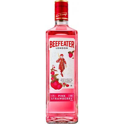 Beefeater Pink Strawberry 37,5% 1 l (čistá fľaša)