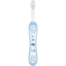 Chicco Kefka na zuby modrá od 6m+