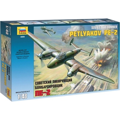Zvezda lietadlo Petlyakov Pe 2 1:48