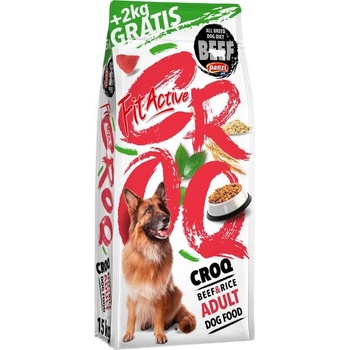 Image 1 of Panzi FitActive CROQ Premium Beef & Rice 15 kg