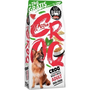 Panzi FitActive CROQ Premium Beef & Rice 15 kg