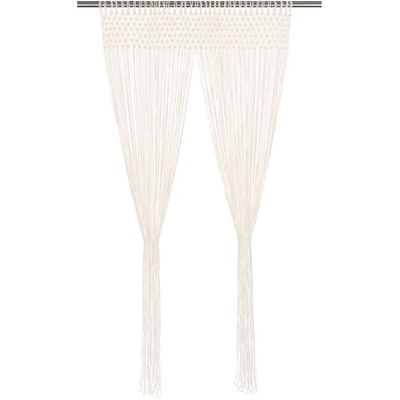 vidaXL Завеса макраме, 140x240 см, памук (133874)