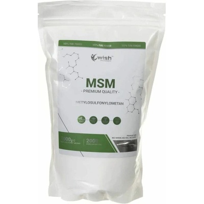 Wish MSM Organic Sulfur 1000 g