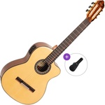 Valencia VC564CE Basic SET 4/4 Natural Класическа китара с предусилвател