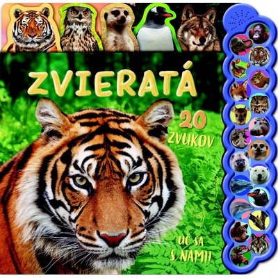 Zvieratá 20 zvukov uč sa s nami!