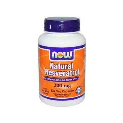 NOW Антиоксидант - Mega Resveratrol - 120 капсули, NOW FOODS, NF3354
