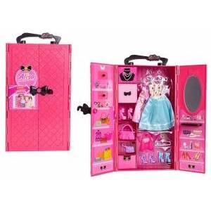 ASKATO PROMO Wardrobe wardrobe with equipment, pink 113067 ASKATO