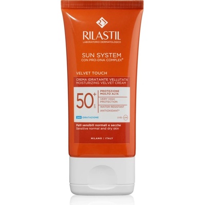 Rilastil Sun System Velvet Touch хидратиращ защитен крем SPF 50+ 50ml