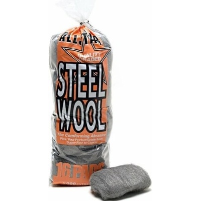 Extra Fine Steel Wool - Pack of 16