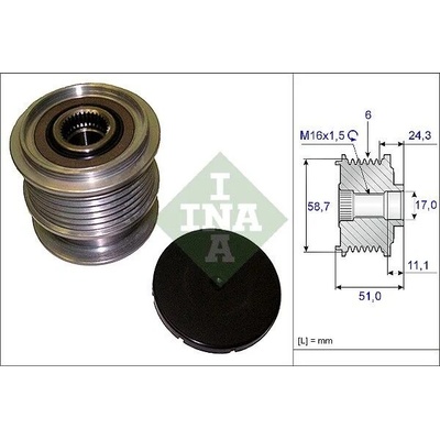 Předstihová spojka Schaeffler INA 535 0200 10