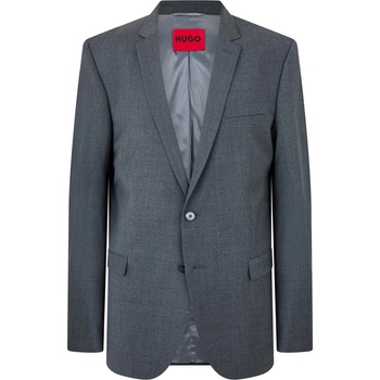 Image 1 of Hugo Сако Hugo Men's Tailored Fit Blazer - Dark Grey 028