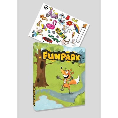 Funpark 1 - šanon pro žákovské portfolio + samolepky