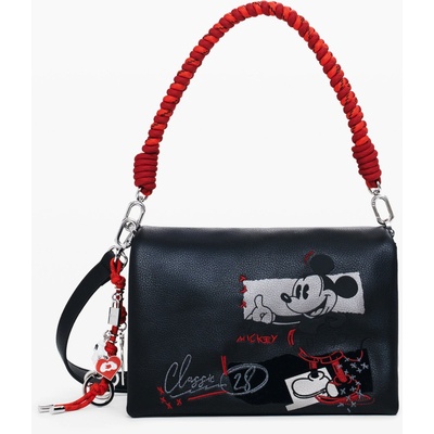 Desigual štýlová dámska kabelka 25.0X19.0X5.0cm Čierna