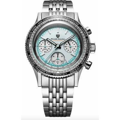 Nivada Grenchen Chronoking Racing Grey – Inter. Bezel
