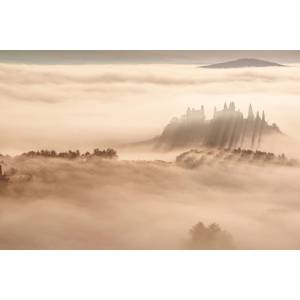 DIMEX ART Флизелинов фототапет изгрев в мъгла 375 x 250 см