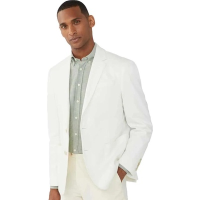 HACKETT Сако Hackett Brushed Twill blazer - Beige (Ivory White)