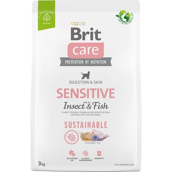Brit Care Sustainable Sensitive Insect & Fish 2 x 3 kg