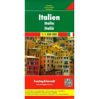 Italien Itálie 1:1M automapa