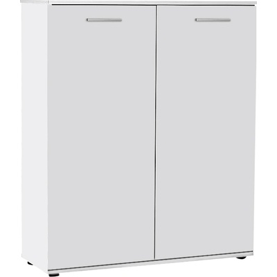 TopMebel Двукрилен шкаф за обувки Ultra TopMebel за 2 чифта в бял цвят 91x35x108cm