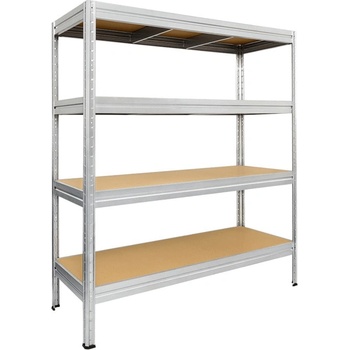 Image 1 of Carmen Стелаж Carmen MEGA, 4 бр. рафтове, 177 cm височина, 180 cm ширина, до 500 kg товаропоносимост на един рафт, метален, цинк (bt-3580514_3)